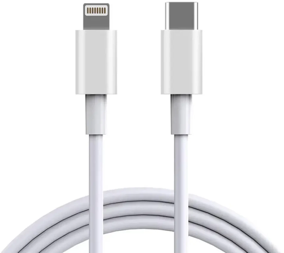 „Goodbuy Lightning“ -> USB-C kabelis 18W | 100 cm baltas