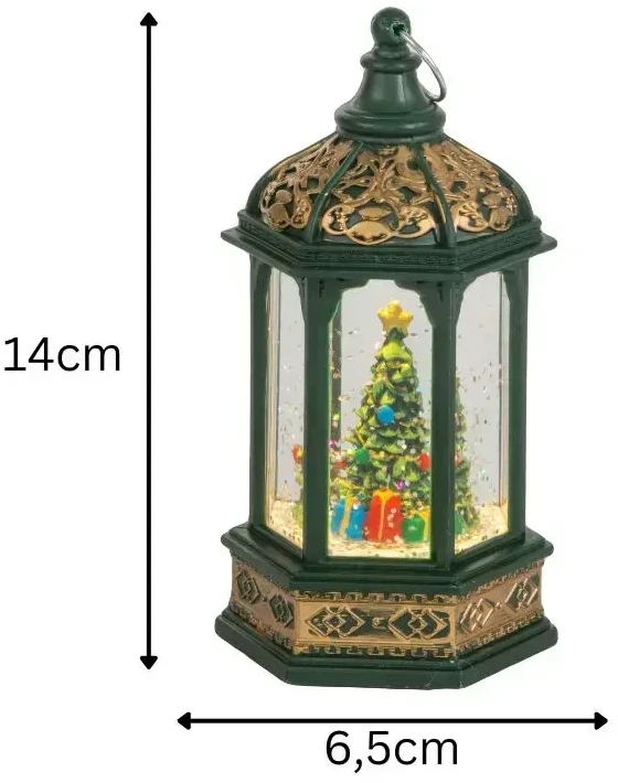 GoodBuy LED žibintas Kalėdų eglutės dekoracija su blizgučiais