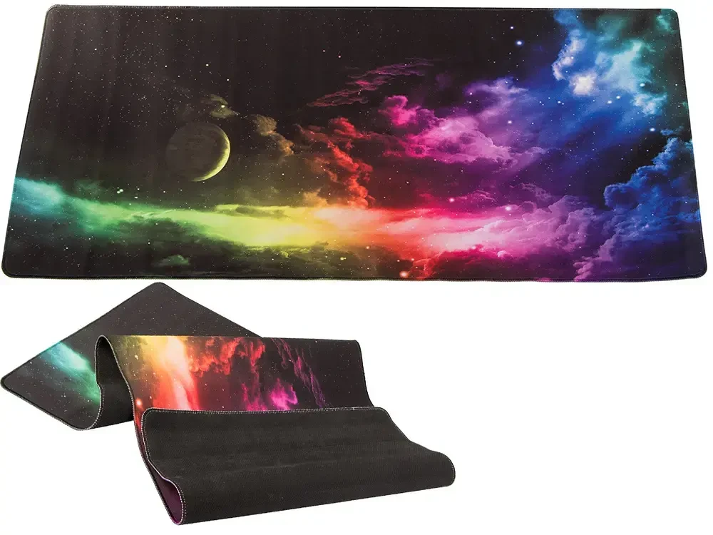 Goodbuy Pelės kilimėlis Northern Lights | 800 x 300| juodas