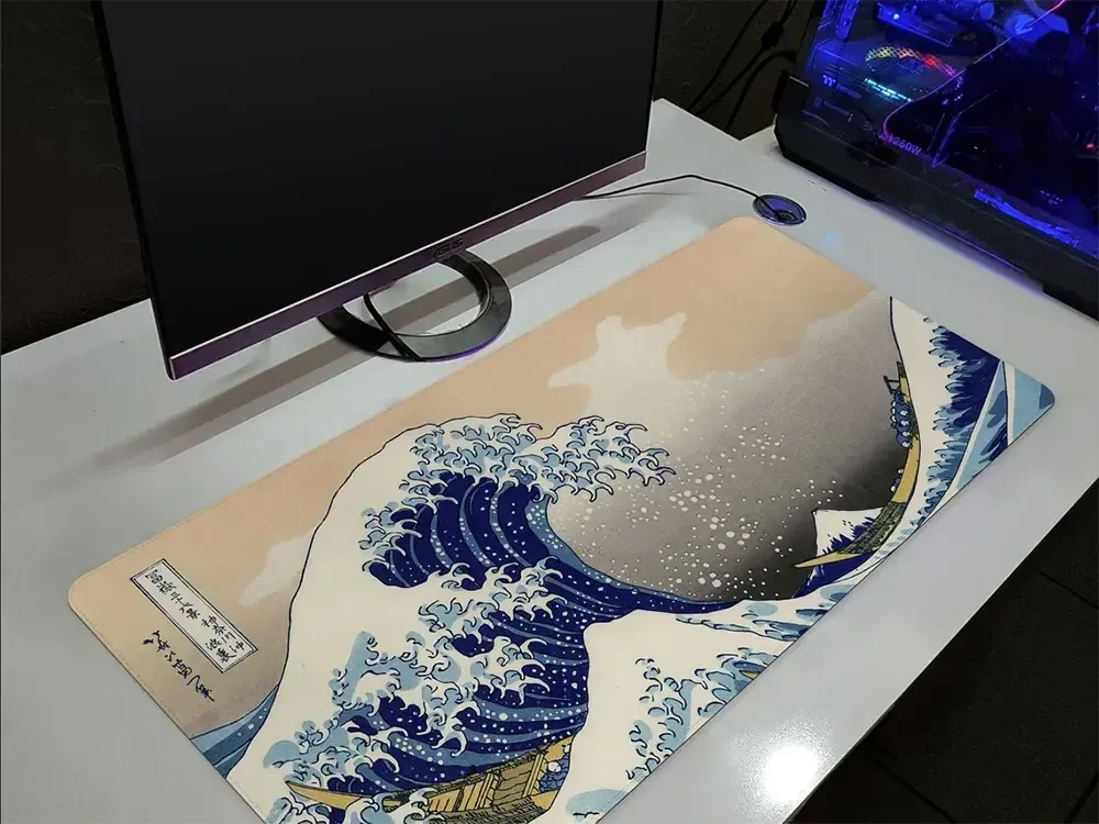 Goodbuy Pelės kilimėlis Waves | 900 x 400