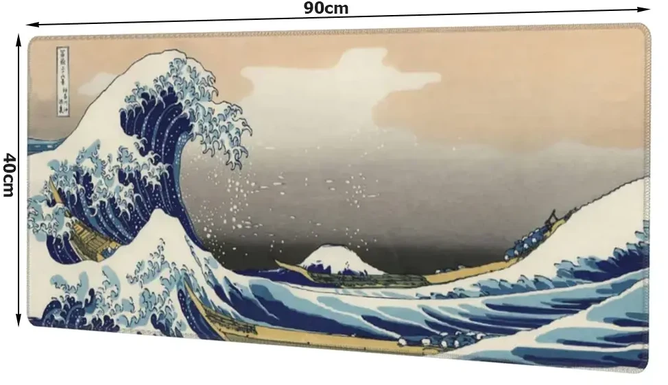 Goodbuy Pelės kilimėlis Waves | 900 x 400
