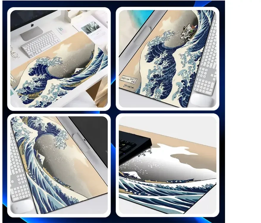 Goodbuy Pelės kilimėlis Waves | 900 x 400