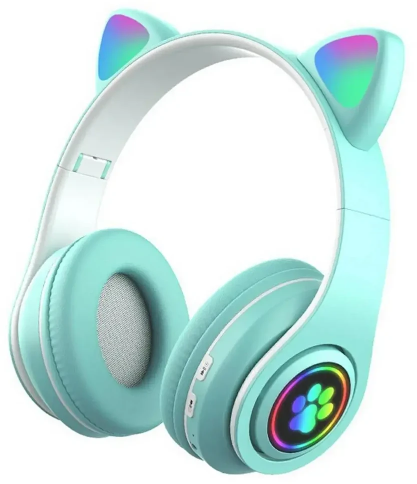 Goodbuy Paws belaidės ausinės vaikams | bluetooth 5.0 šviesiai mėlynas