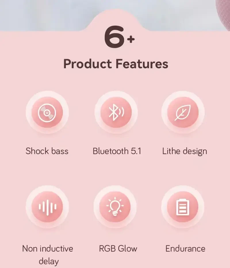 Ausinės Goodbuy Strange Eyes belaidės headsets skirta kids | bluetooth 5.1 juodas (Damaged Package) (Pažeista pakuotė)