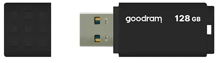 GOODRAM UME3 USB atmintinė – 128 GB USB 3.0 juoda