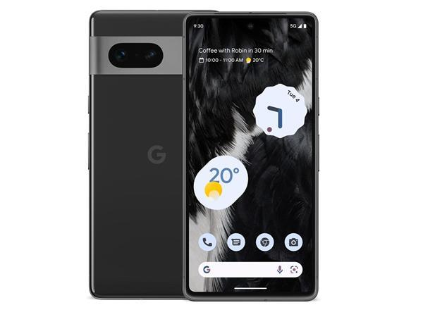 Google Pixel 7 5G Android išmanusis telefonas su 8/128 GB atmintimi, Juodos spalvos
