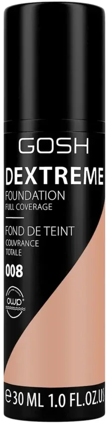 Gosh Dextreme Full Coverage Foundation, 30 ml