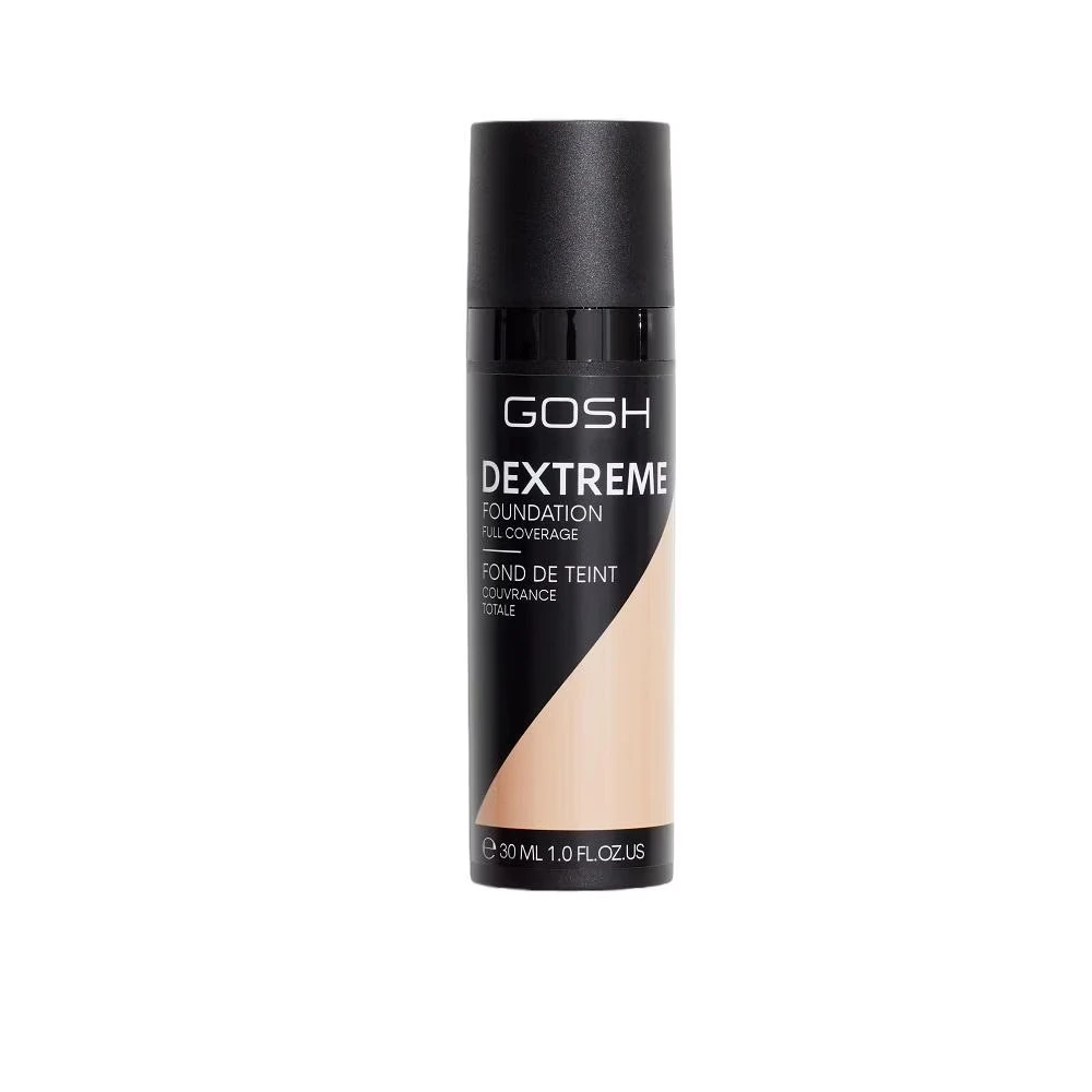 Gosh Dextreme Full Coverage Liquid Foundation 005 rusvai gelsvas, 30 ml