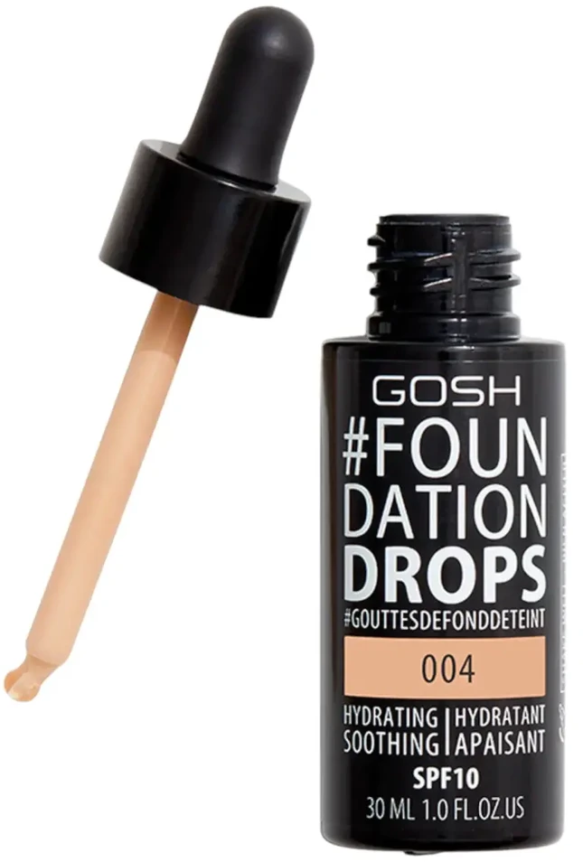 Gosh Foundation Drops SPF10, 30 ml