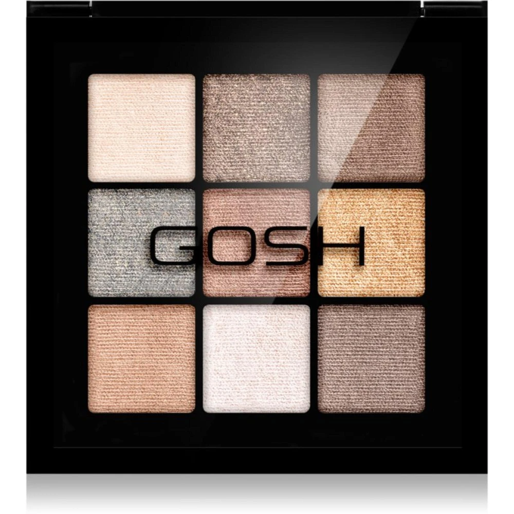 „Gosh Eyedentity“ akių šešėlių paletė „003 Be Happy“ 9 atspalviai, 8 g
