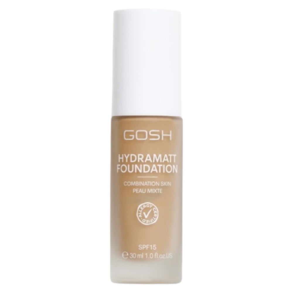 Gosh Hydramatt Matte Liquid Foundation 010Y Light Dark SPF15, 30 ml