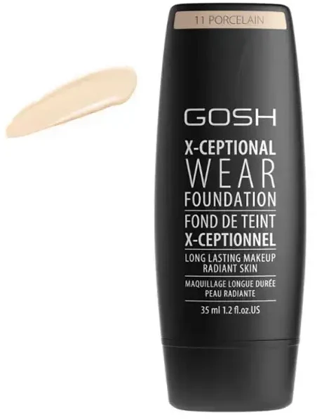 "Gosh X-Ceptional Wear Foundation" ilgalaikis makiažo pagrindas 11 Porcelian 35ml