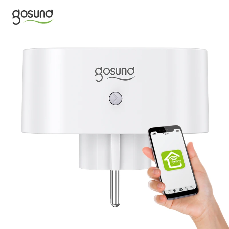 Gosund Nitebird Dvigubas išmanusis kištukas WiFi Gosund SP211 3500W 16A