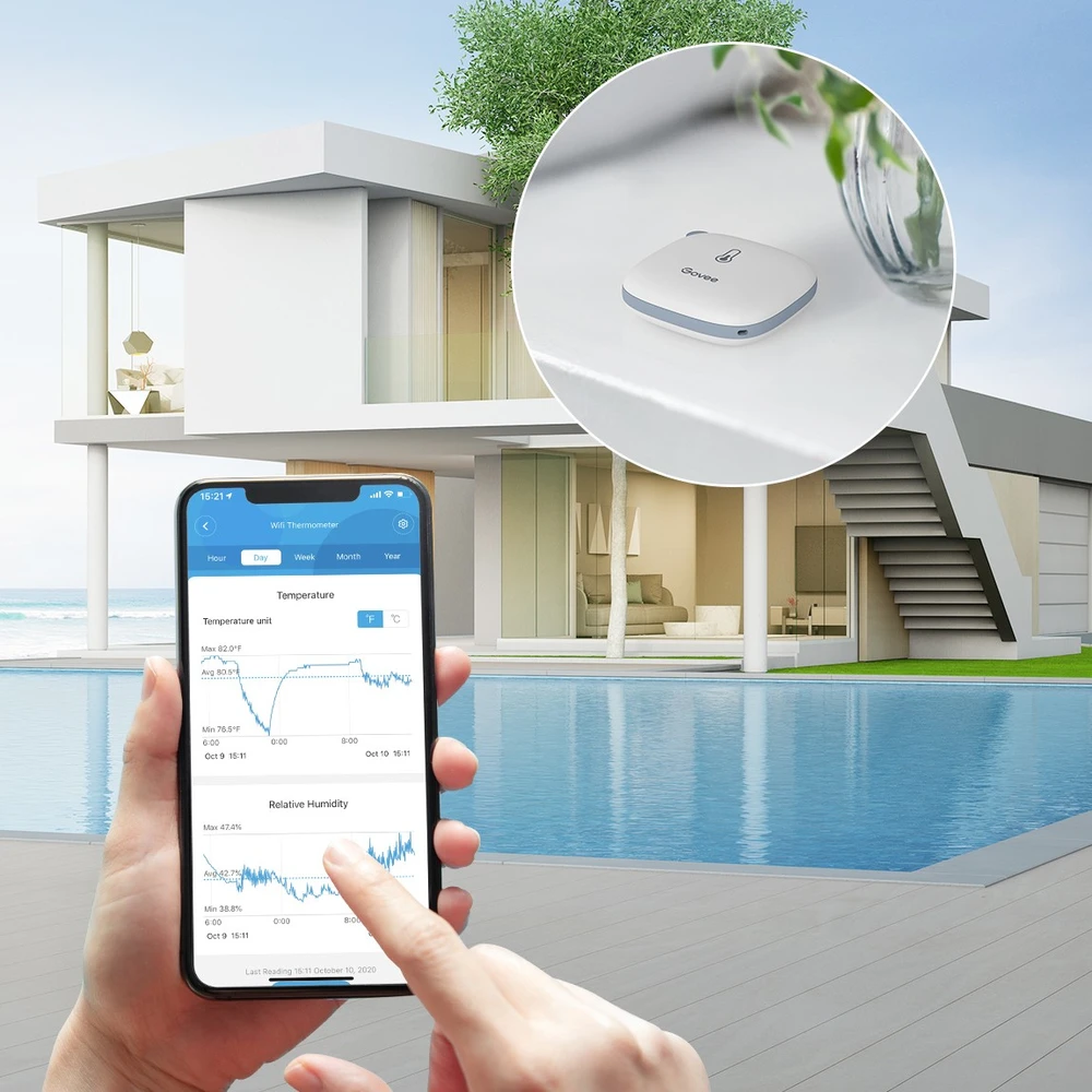 Govee Wifi belaidis termometras hidrometras