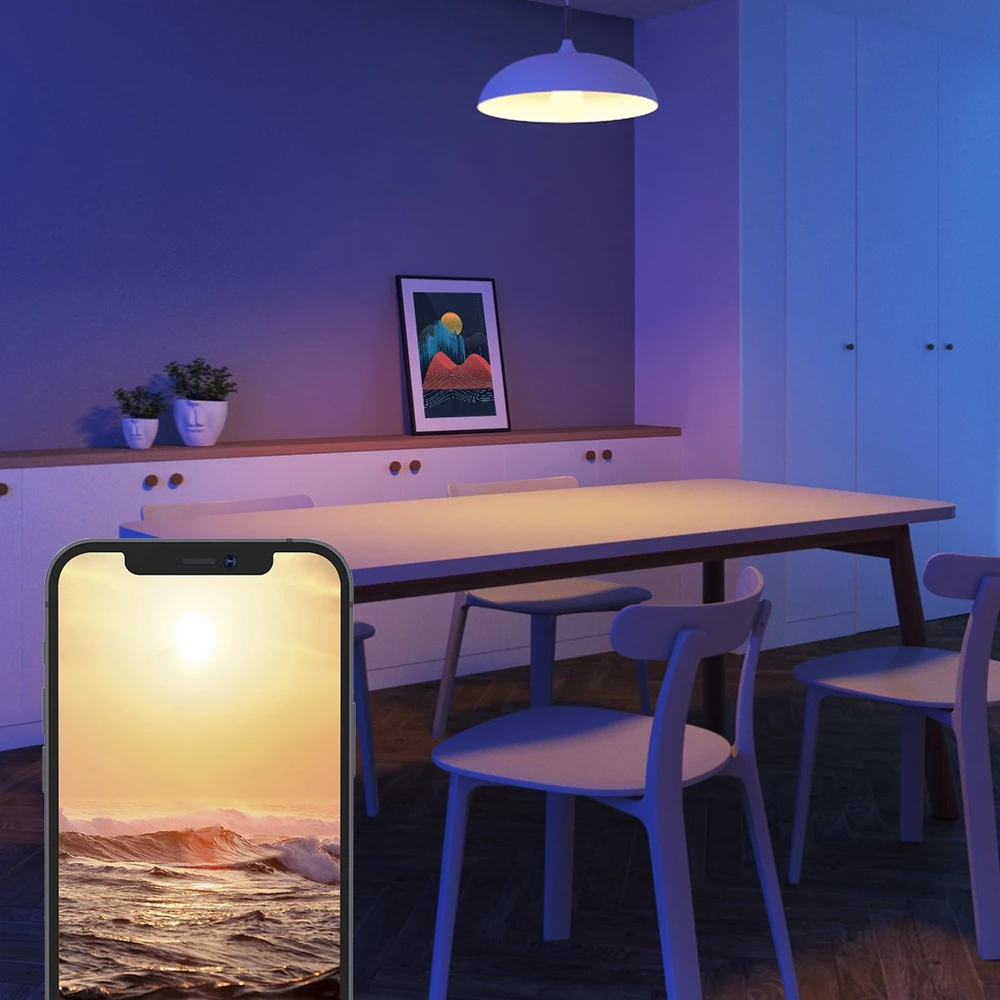 „Govee H6009“ lemputė | Išmanioji RGBW lemputė | „Wi-Fi“, „Bluetooth“