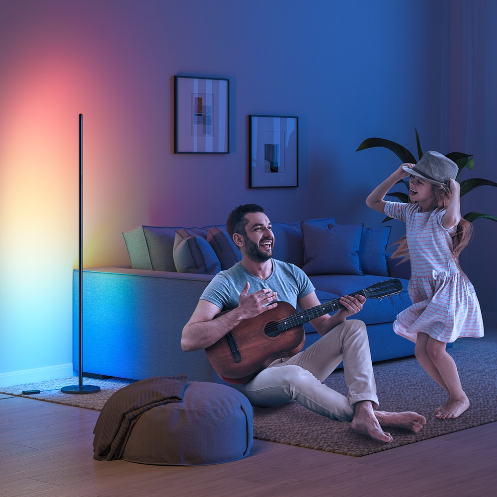 Lubinis šviestuvas Govee H6076 | LED toršeras | RGBICW