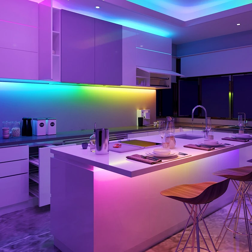 Govee H618C Basic LED juostinis šviestuvas 10m | Taśma LED | Wi-Fi, Bluetooth, RGBIC