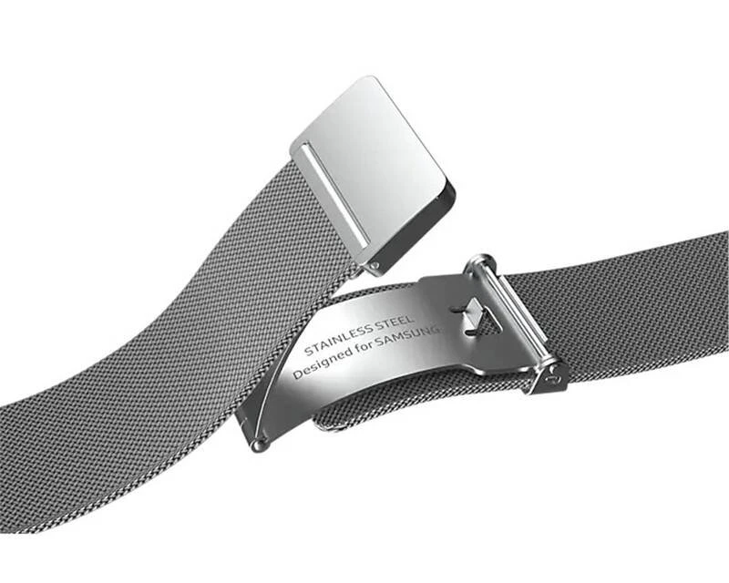 Išmaniojo laikrodžio Samsung Galaxy Watch 4 metalinis dirželis, sidabrinės spalvos, 44mm