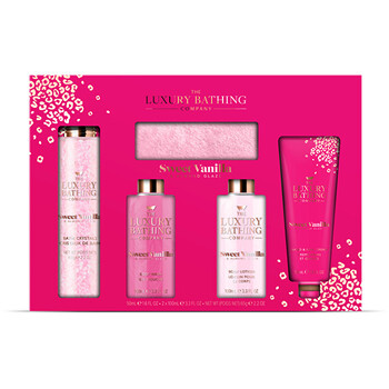 „Grace Cole“ kūno priežiūros dovanų rinkinys „Vanilė ir migdolai“, 5 vnt.