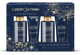 Grace Cole Luxury Bathing Body & Shower Set ( Hruška & Santalové dřevo ) - Dárková sada péče o tělo
