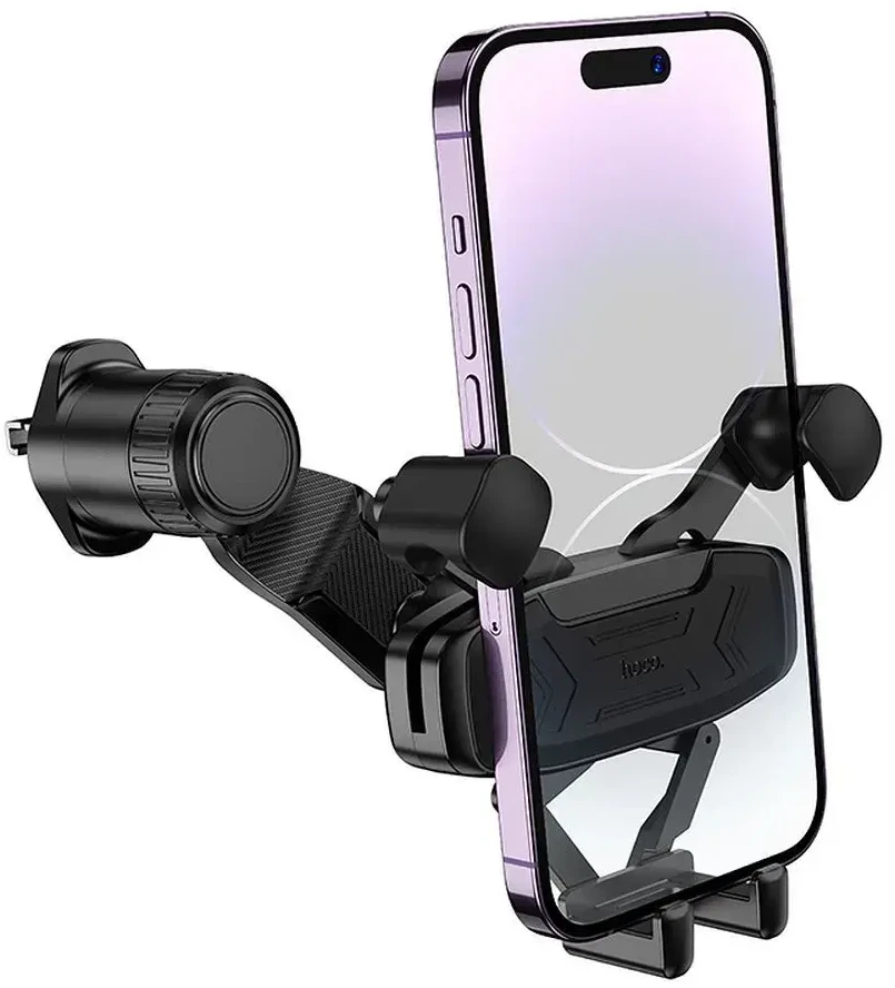 „Gravity“ automobilio telefono laikiklis Hoco oro išleidimo angai H66 juodas