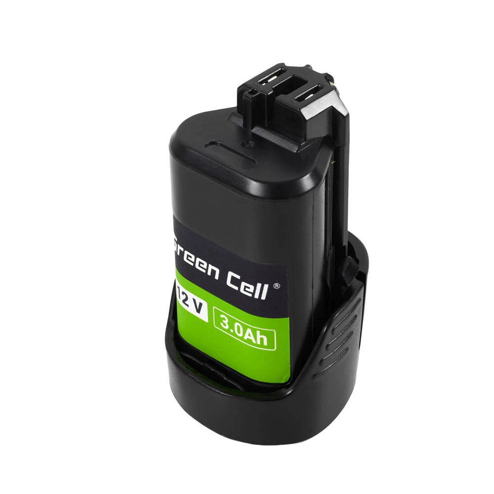 Green Cell Žalias Cell Žalias Cell 1600A00X79 baterija, skirta Bosch GBA 12V elektros įrankiams 3Ah 12V