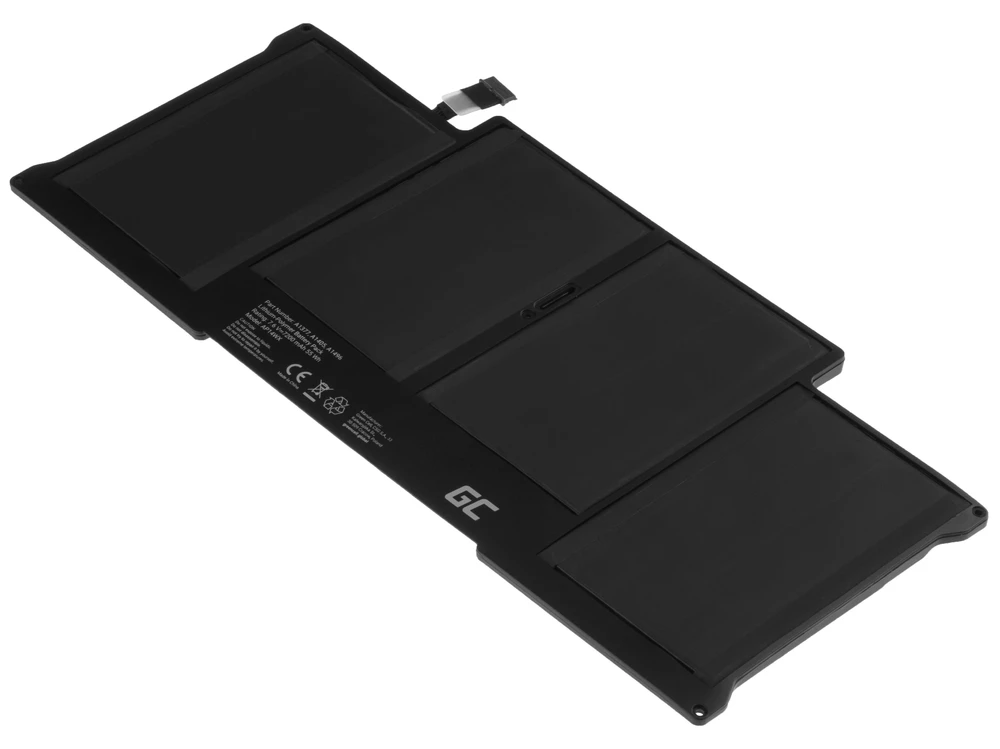 Green Cell Žalias Cell Žalias Cell A1377 A1405 A1496 baterija, skirta Apple MacBook Air 13 A1369 A1466 (2010-2017)
