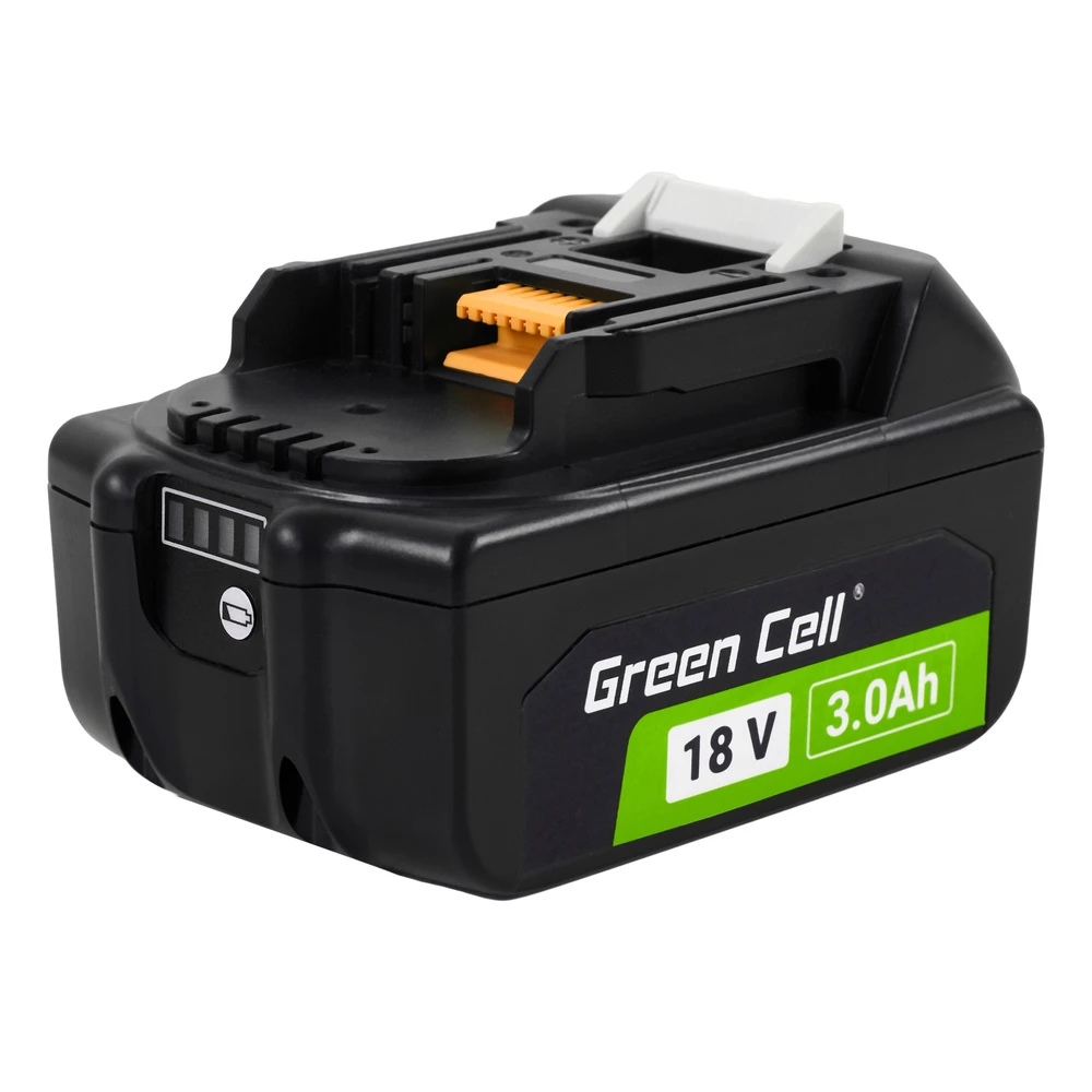 Green Cell Žalias Cell Žalias Cell akumuliatorius BL1830 skirtas Makita LXT 18V 3Ah suktuvui