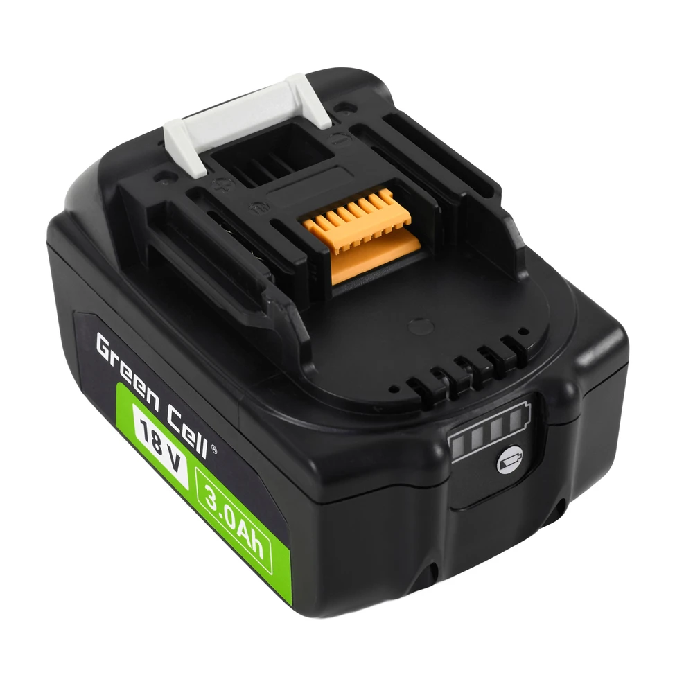 Green Cell Žalias Cell Žalias Cell akumuliatorius BL1830 skirtas Makita LXT 18V 3Ah suktuvui
