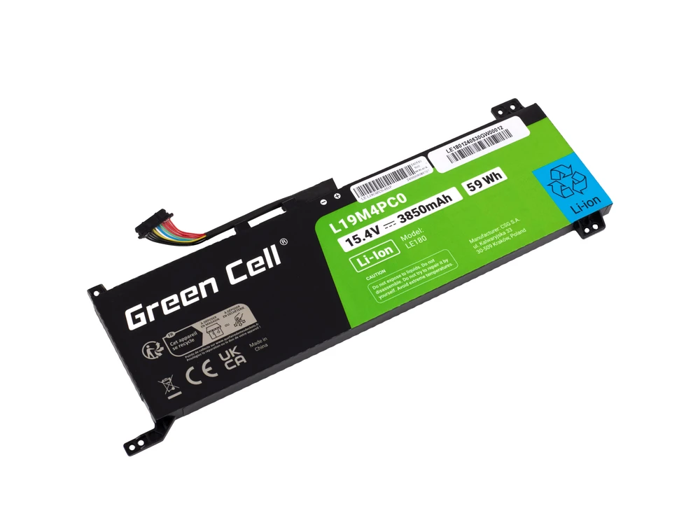 Žalias Cell Bateria Žalias Cell L19M4PC0 do Lenovo Legion 5P-15IMH05 5P-15IMH05H 5-15IMH05 5-15IMH05H 5-15ARH05 5-15ARH05H