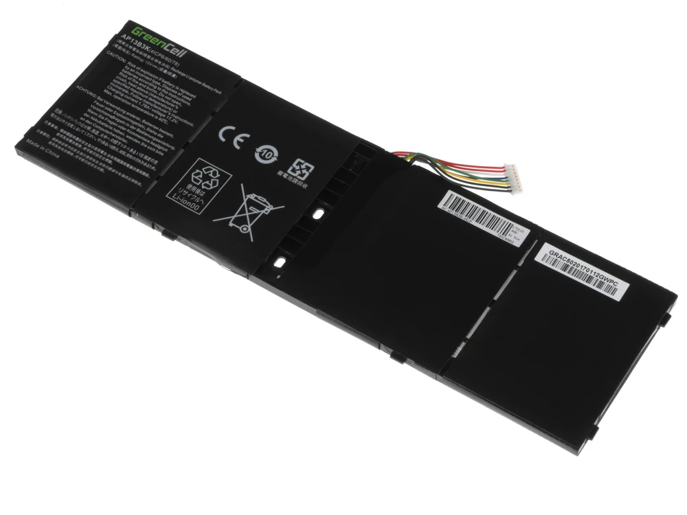 Green Cell Žalias Cell GREENCELL AC48 Baterija Žalias Cell AP13B3K Acer Aspire V5-552 V5-552P V5-572 V5-573 V5-573G V7-5