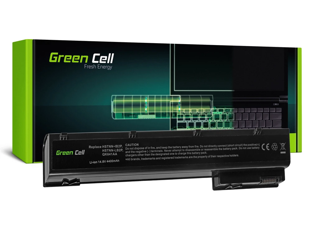 GREENCELL HP56 Baterija Žalias Cell for HP EliteBook 8560w 8570w 8760w 8770w