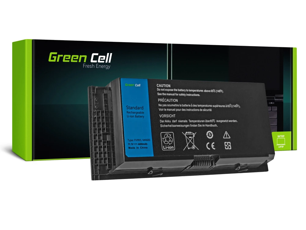 Green Cell Žalias Cell GREENCELL DE45 Baterija Žalias Cell, skirta Dell M4600 M4700 M6600