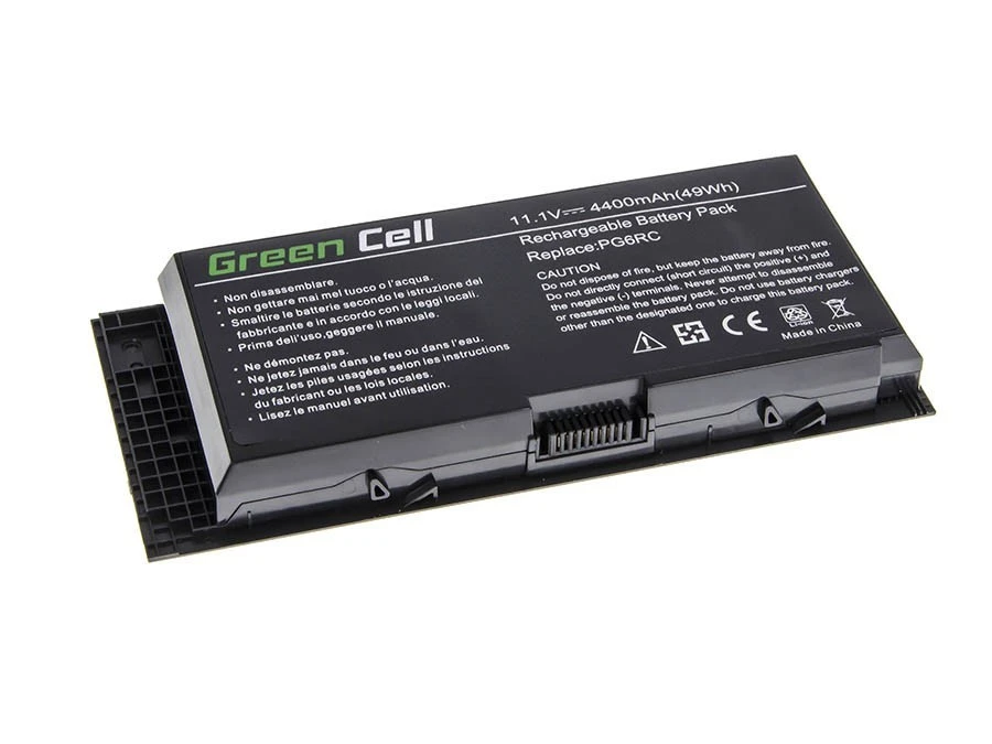 Green Cell Žalias Cell GREENCELL DE45 Baterija Žalias Cell, skirta Dell M4600 M4700 M6600