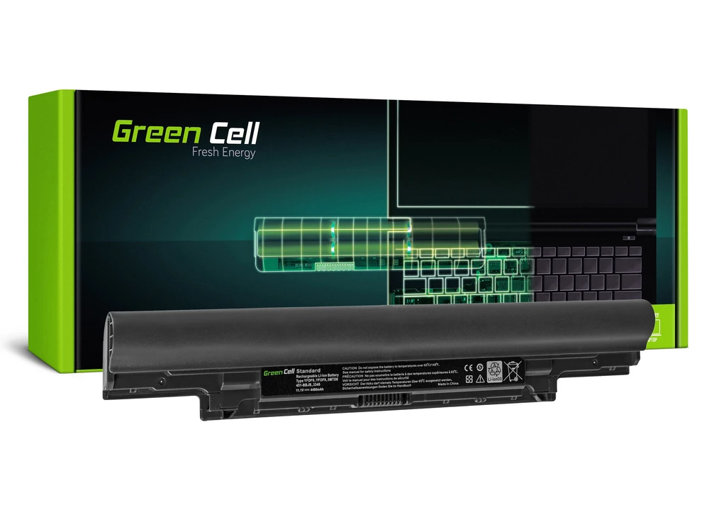 Green Cell Žalias Cell GREENCELL DE108 Baterija Žalias Cell 7WV3V JR6XC YFDF9, skirta Dell Latitude 3340