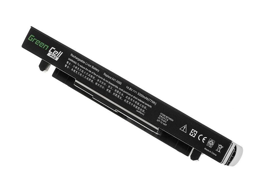 Žalias Cell Žalias Cell PRO akumuliatorius, skirtas Asus A450 A550 R510 X550 / 14.4V 5200mAh
