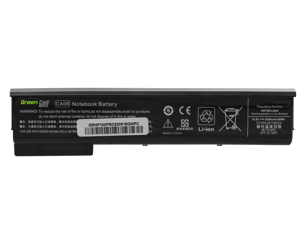 Nešiojamas kompiuteris Baterija Žalioji Mobilusis PRO CA06 CA06XL HP ProBook 640 645 650 655 G1 "