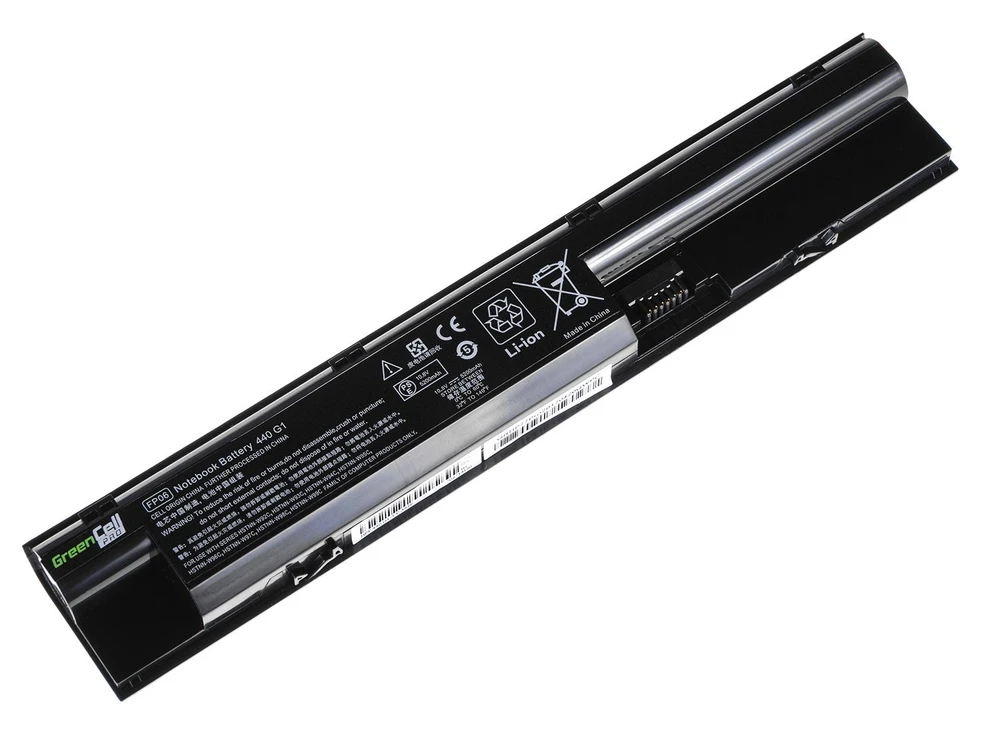 GREENCELL HP77PRO Baterija Žalias Cell PRO FP06 for HP ProBook 440 445 450 470 G0 G1, 470 G2