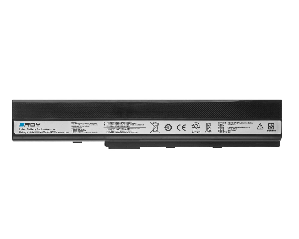 Green Cell Žalias Cell Akumuliatorius RDY A32-K52 į Asus A52 A52F A52N K42 K52 K52D K52F K52J