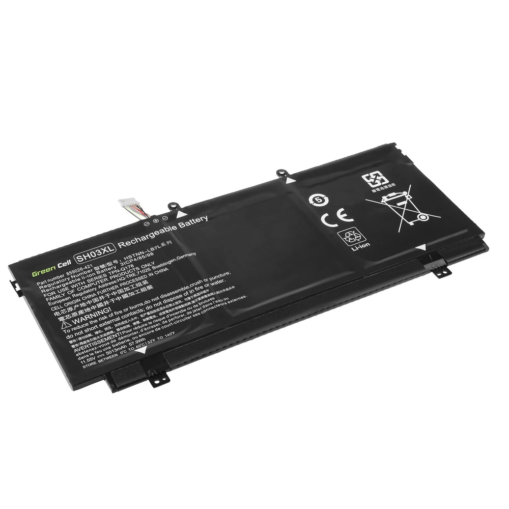Green Cell Žalias Cell GREENCELL Baterija, skirta HP SH03-3S1P 11.55V 57.9Wh