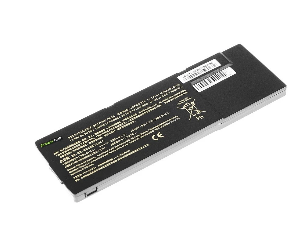 Green Cell Žalias Cell Žalias Cell akumuliatorius, skirtas Sony Vaio SVS13 PCG-41214M PCG-41215L / 11.1V 4200mAh