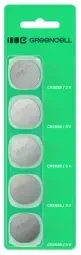 Green Cell Baterijas Žalias Cell Blister 5x Lithium Baterija CR2025