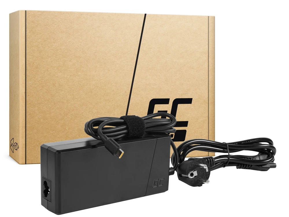 Green Cell Žalias Cell Įkroviklis / kintamosios srovės adapteris Žalias Cell PRO 20V 3.25A 65W, skirtas Lenovo Yoga 4 Pro 700-14ISK 900-13ISK 900-13ISK2
