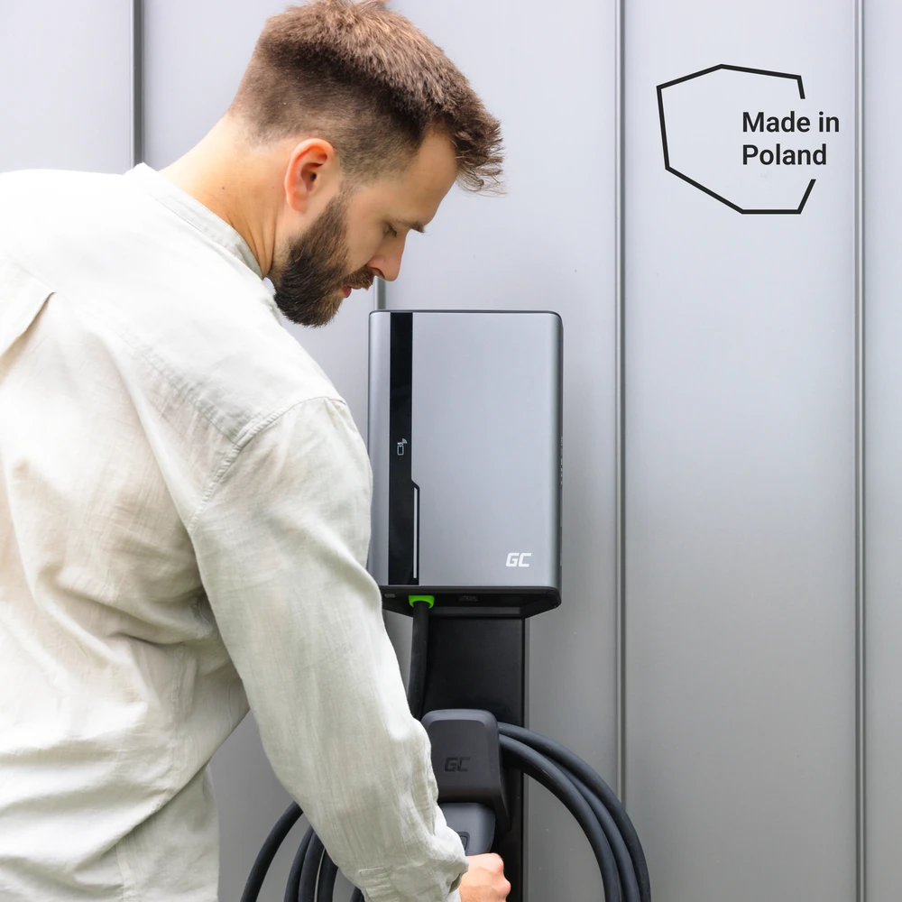 Green Cell HabuDen 22kW krovimo stotelė naudojimo metu