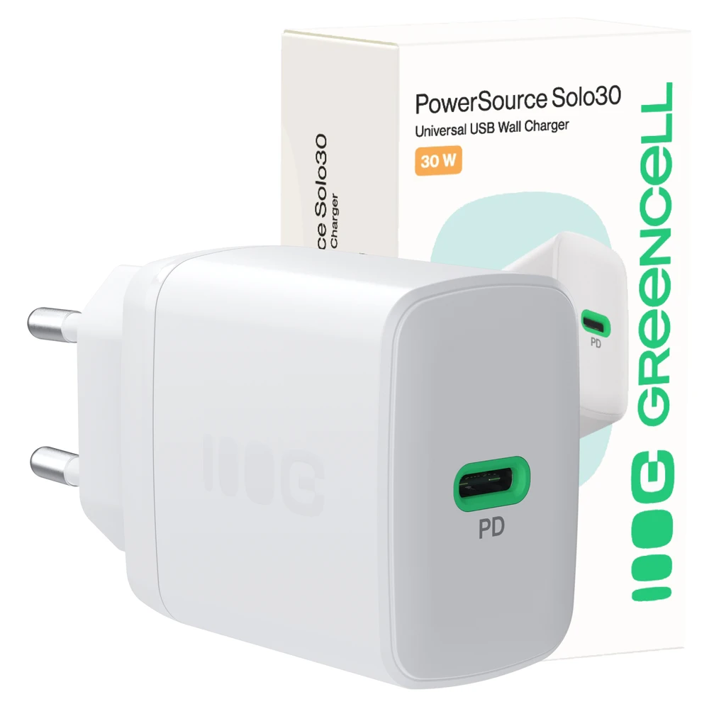 Green Cell PowerSource Solo30 sieninis įkroviklis