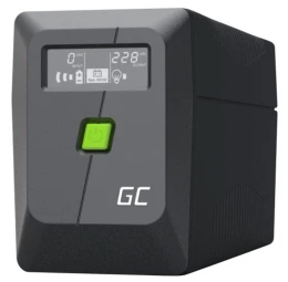 Green Cell Žalias Cell Greencell UPS atsarginis maitinimo šaltinis 650 VA 360 W PowerProof su LCD ekranu