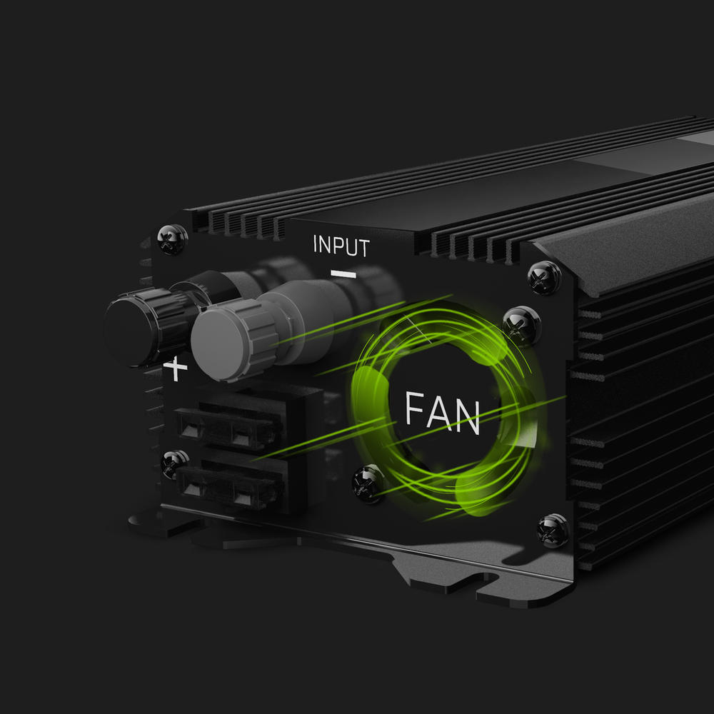 Green Cell Žalias Cell Žalias Cell® automobilio maitinimo keitiklio keitiklis nuo 24 V iki 230 V 500 W / 1000 W su USB