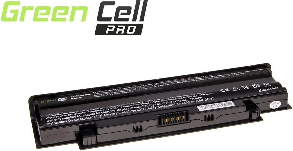 Green Cell Žalias Cell GREENCELL DE01PRO Baterija Žalias Cell PRO J1KND skirta Dell Inspiron, Vostro