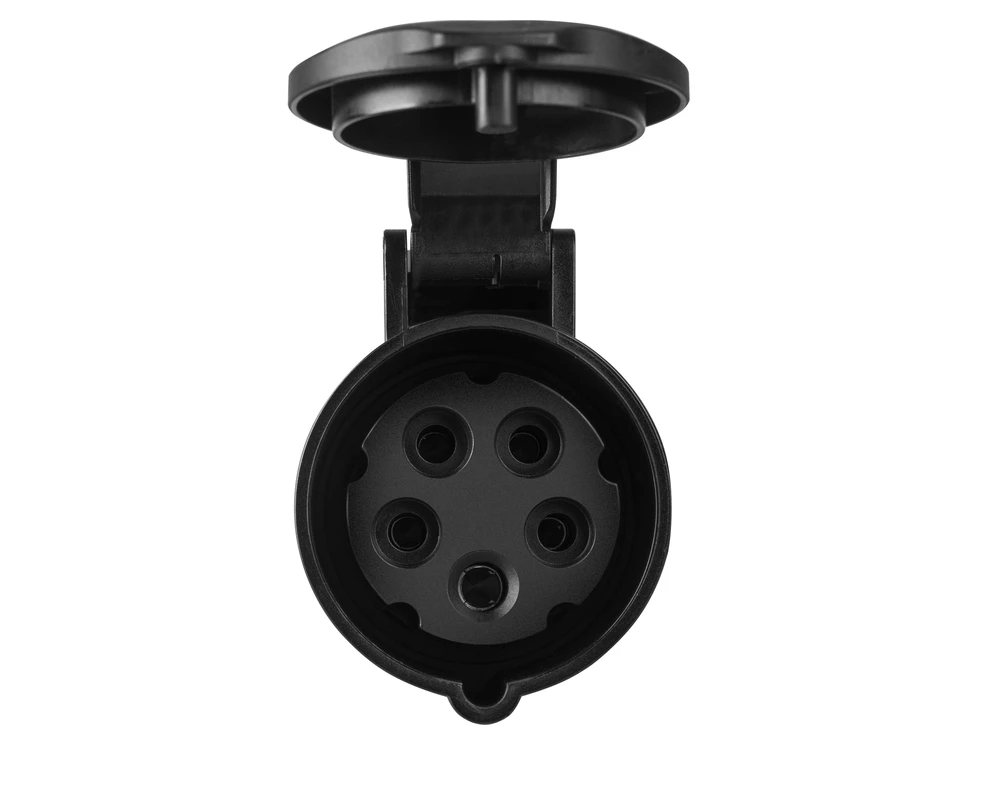 Green Cell Žalias Cell Žalias Cell Raudona CEE 16A 400V 5P iki 230V Schuko lizdo adapteris