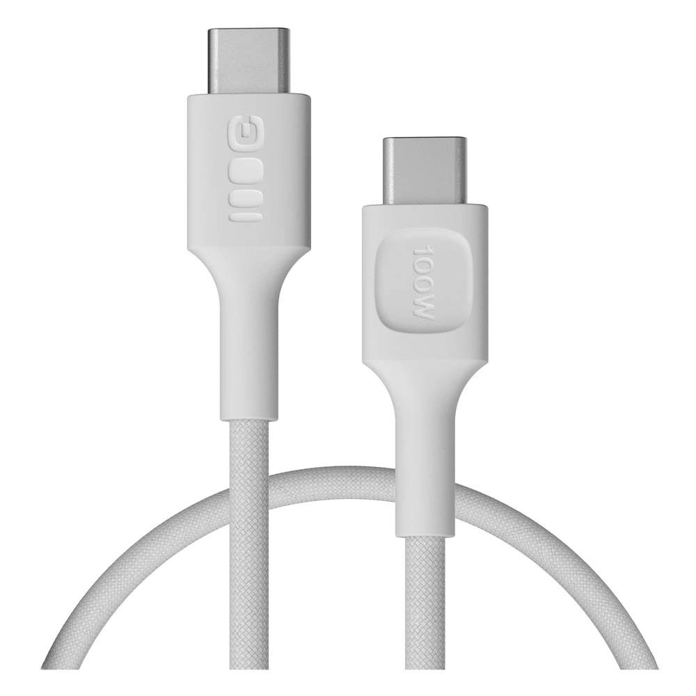 Green Cell Žalias Cell USB-C laidas 0.3 m 100 W Greencell PowerStream greito įkrovimo PD Snow Baltas